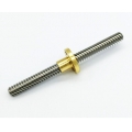 LEAD SCREW T8 8X100 MM & BRASS NUT